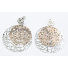 Rose Gold Plated Stainless Steel Fashion Earrings